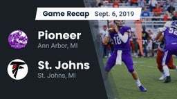 Recap: Pioneer  vs. St. Johns  2019