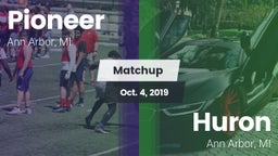 Matchup: Pioneer  vs. Huron  2019