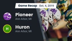 Recap: Pioneer  vs. Huron  2019