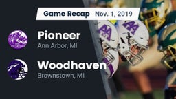 Recap: Pioneer  vs. Woodhaven  2019