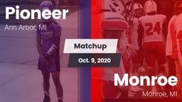 Matchup: Pioneer  vs. Monroe  2020