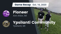 Recap: Pioneer  vs. Ypsilanti Community  2020