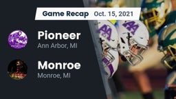 Recap: Pioneer  vs. Monroe  2021