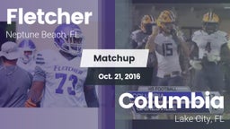 Matchup: Fletcher  vs. Columbia  2016