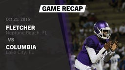 Recap: Fletcher  vs. Columbia  2016