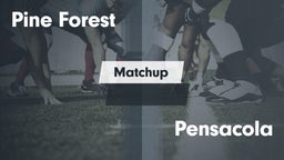 Matchup: Pine Forest High vs. Pensacola  2016