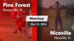 Matchup: Pine Forest High vs. Niceville  2016