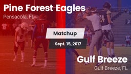 Matchup: Pine Forest Eagles vs. Gulf Breeze  2017