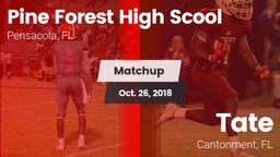 Matchup: Pine Forest Eagles vs. Tate  2018