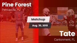 Matchup: Pine Forest Eagles vs. Tate  2019