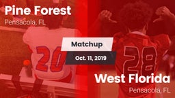 Matchup: Pine Forest Eagles vs. West Florida  2019