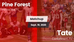 Matchup: Pine Forest Eagles vs. Tate  2020