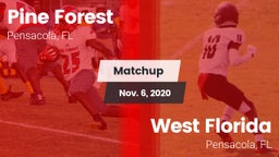 Matchup: Pine Forest Eagles vs. West Florida  2020