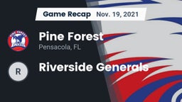 Recap: Pine Forest  vs. Riverside Generals 2021