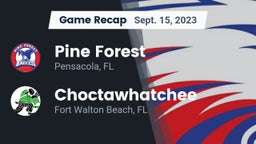 Recap: Pine Forest  vs. Choctawhatchee  2023