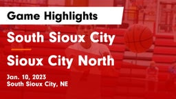South Sioux City  vs Sioux City North  Game Highlights - Jan. 10, 2023