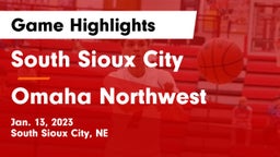 South Sioux City  vs Omaha Northwest  Game Highlights - Jan. 13, 2023