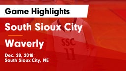 South Sioux City  vs Waverly  Game Highlights - Dec. 28, 2018