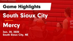 South Sioux City  vs Mercy  Game Highlights - Jan. 20, 2020