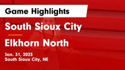 South Sioux City  vs Elkhorn North  Game Highlights - Jan. 31, 2023