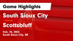 South Sioux City  vs Scottsbluff  Game Highlights - Feb. 25, 2023