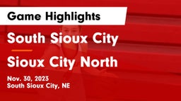 South Sioux City  vs Sioux City North  Game Highlights - Nov. 30, 2023