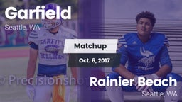 Matchup: Garfield  vs. Rainier Beach  2017