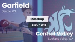 Matchup: Garfield  vs. Central Valley  2018
