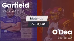 Matchup: Garfield  vs. O'Dea  2018