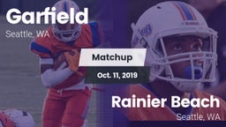 Matchup: Garfield  vs. Rainier Beach  2019