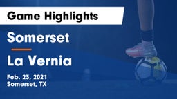 Somerset  vs La Vernia  Game Highlights - Feb. 23, 2021