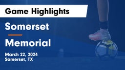 Somerset  vs Memorial  Game Highlights - March 22, 2024