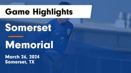 Somerset  vs Memorial  Game Highlights - March 26, 2024