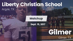 Matchup: Liberty Christian vs. Gilmer  2017