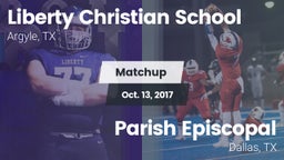 Matchup: Liberty Christian vs. Parish Episcopal  2017