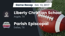 Recap: Liberty Christian School  vs. Parish Episcopal  2017