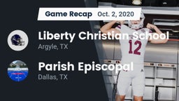 Recap: Liberty Christian School  vs. Parish Episcopal  2020