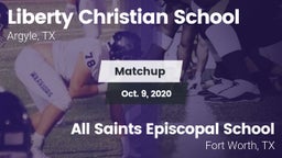 Matchup: Liberty Christian vs. All Saints Episcopal School 2020