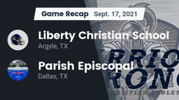 Recap: Liberty Christian School  vs. Parish Episcopal  2021