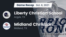 Recap: Liberty Christian School  vs. Midland Christian  2021
