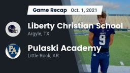 Recap: Liberty Christian School  vs. Pulaski Academy 2021