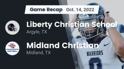 Recap: Liberty Christian School  vs. Midland Christian  2022