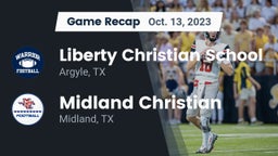 Recap: Liberty Christian School  vs. Midland Christian  2023