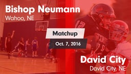 Matchup: Bishop Neumann High vs. David City  2016