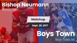 Matchup: Bishop Neumann High vs. Boys Town  2017