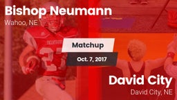 Matchup: Bishop Neumann High vs. David City  2017