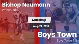Matchup: Bishop Neumann High vs. Boys Town  2018