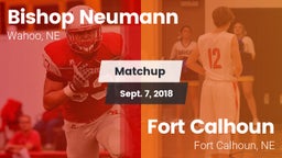 Matchup: Bishop Neumann High vs. Fort Calhoun  2018