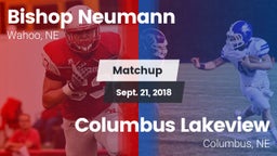 Matchup: Bishop Neumann High vs. Columbus Lakeview  2018