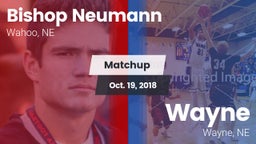 Matchup: Bishop Neumann High vs. Wayne  2018